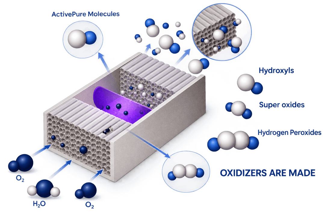 Air molecules entering Beyond Guardian Air
